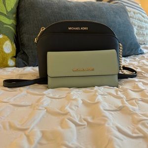 Michael Kors Crossbody and Wallet